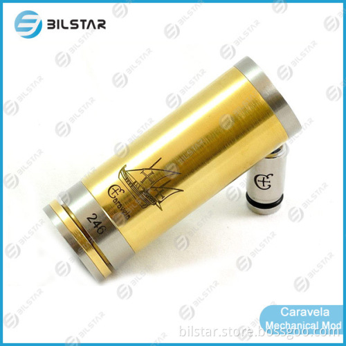 Promotion Newest Design Brass Caravela Mechanical Mod